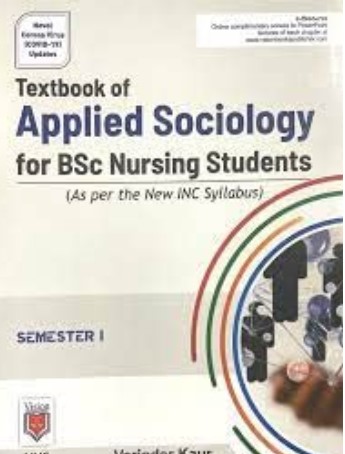 Textbook Of Applied Sociology For BSc Nursing students